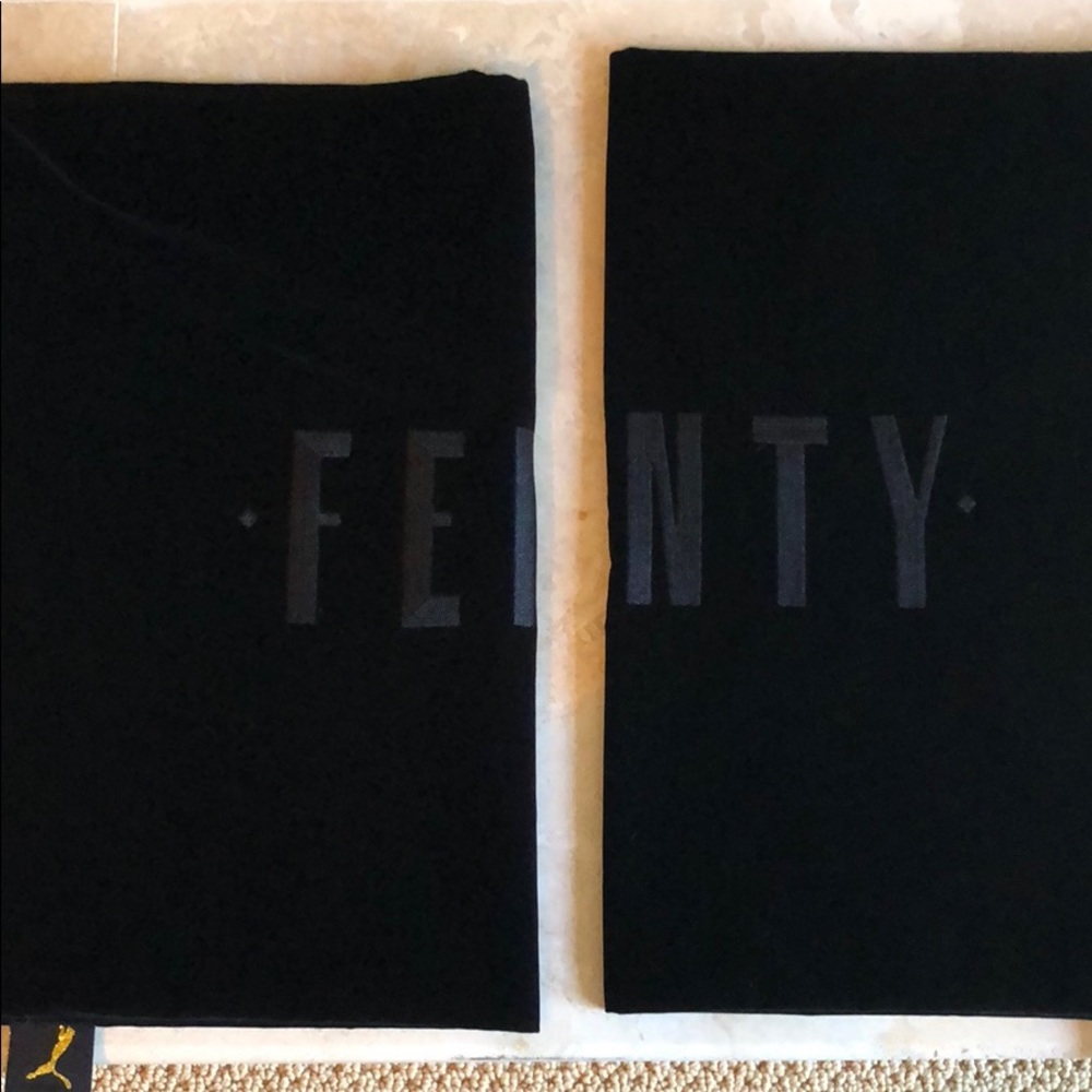 NWT Puma Fenty velvet boot bag w/satin ribbon 21 x 16